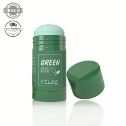 MELAO Hot Sale Deep Clean Pores Clay Mask Stick Skin Green Tea Face Care Women Facial Masks Stick For All skin Types