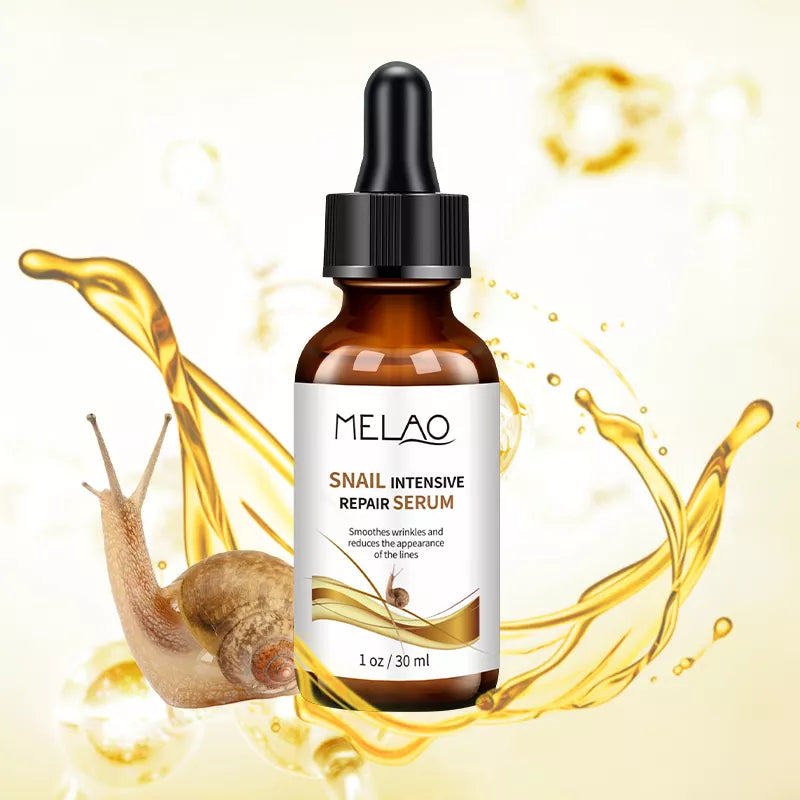 MELAO 30ml 100% pure natural organic snail white night cream the snail serum