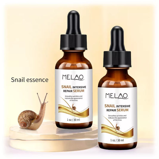 MELAO 30ml 100% pure natural organic snail white night cream the snail serum