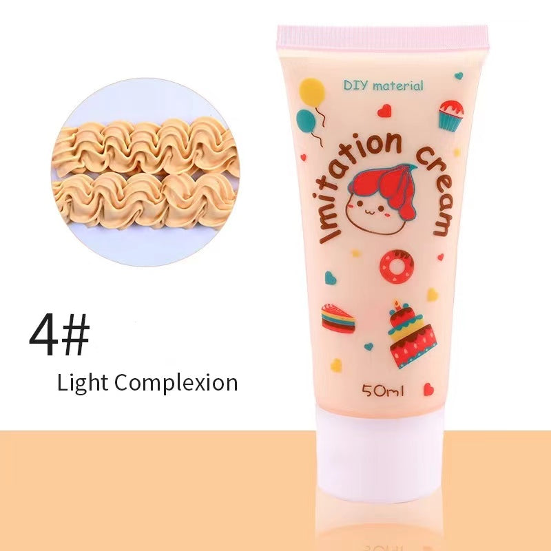 【cream glue】Super Hot Selling 50g Diy Simulation Cream Glue Phone Case Decoration