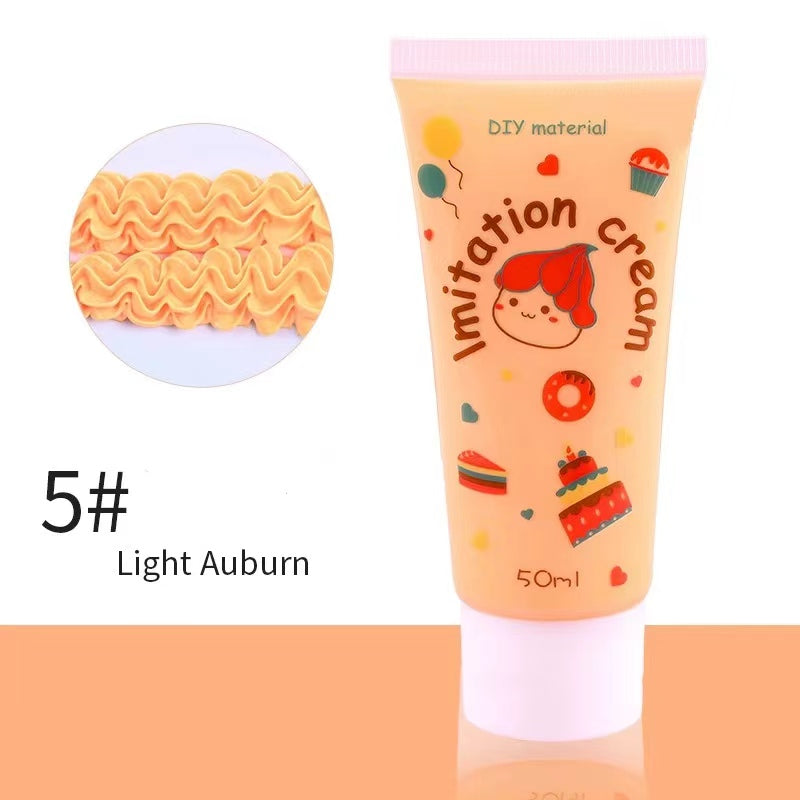 【cream glue】Super Hot Selling 50g Diy Simulation Cream Glue Phone Case Decoration