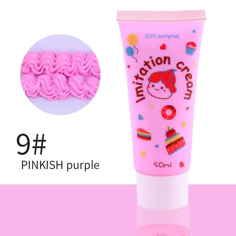 【cream glue】Super Hot Selling 50g Diy Simulation Cream Glue Phone Case Decoration