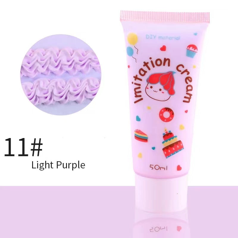 【cream glue】Super Hot Selling 50g Diy Simulation Cream Glue Phone Case Decoration