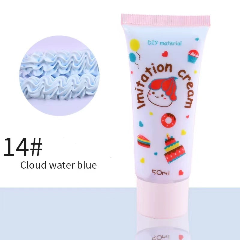 【cream glue】Super Hot Selling 50g Diy Simulation Cream Glue Phone Case Decoration