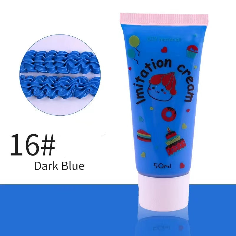 【cream glue】Super Hot Selling 50g Diy Simulation Cream Glue Phone Case Decoration