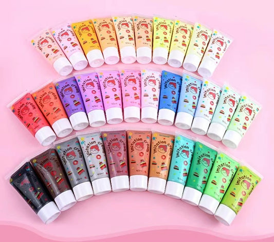 【cream glue】Super Hot Selling 50g Diy Simulation Cream Glue Phone Case Decoration