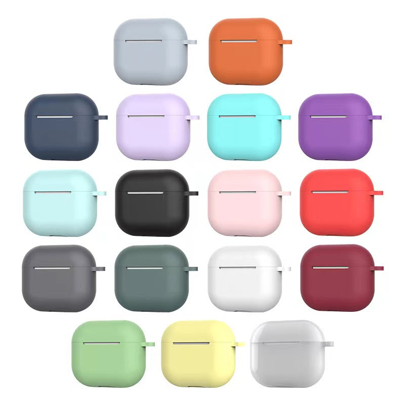 【airpods 3 cover】Earpiece Shell Headphone Cover Casing Designers Silicone Protective Earphone Case for Air pods Airpods 3