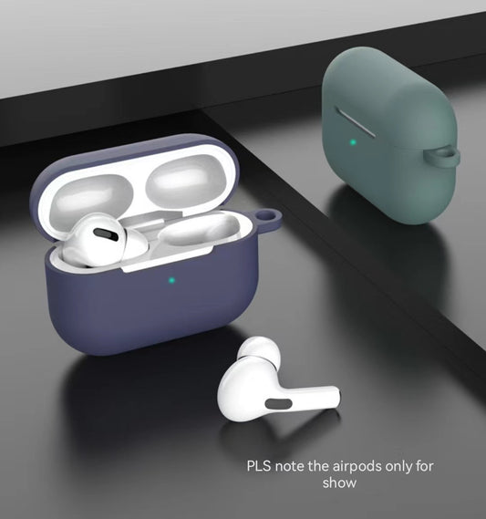 【Airpods PRO cover】Silicone Protective Earphone Case for Airpods PRO with carabiner