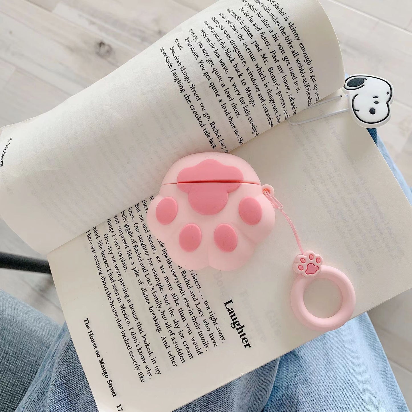 【Cartoon Airpods PRO Cover】Silicone Protective Earphone Case for Airpods PRO with carabiner or hanger