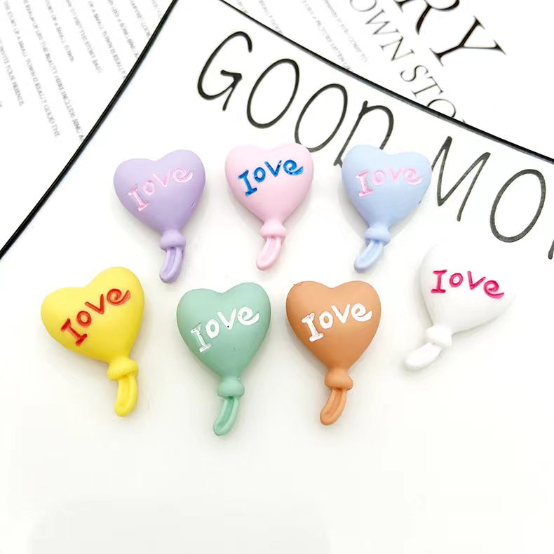 【balloon heart charms】adorable balloon charms diy craft accessories