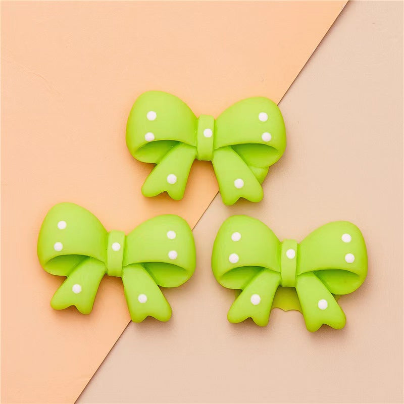 【spot bow charms】adorable spot bow charms diy craft