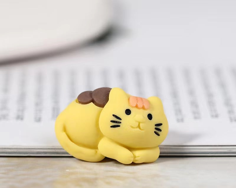 【cat charms】cute cat resin charms creative charms diy craft