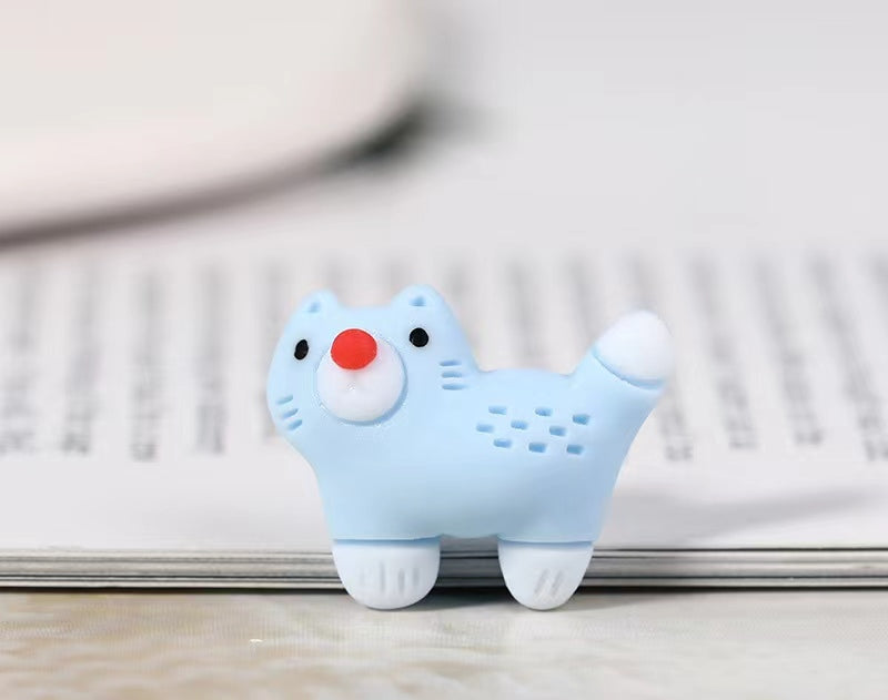 【cat charms】cute cat resin charms creative charms diy craft