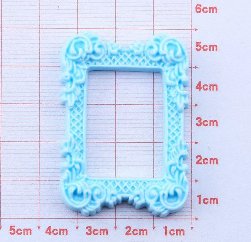 【colorful frame charms】colorful frarm charms old school frame charm diy craft