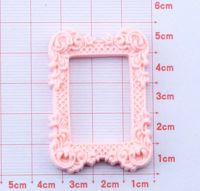 【colorful frame charms】colorful frarm charms old school frame charm diy craft