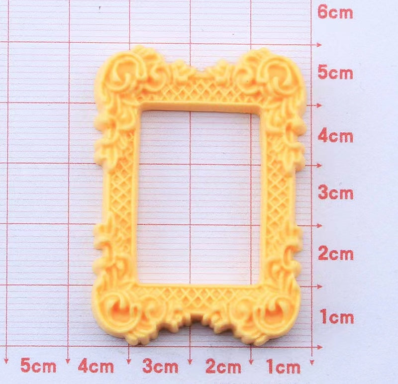 【colorful frame charms】colorful frarm charms old school frame charm diy craft