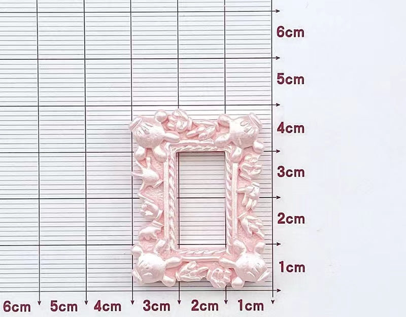 【frame charms】retro frame charm oldschool frame charms diy craft resin charms