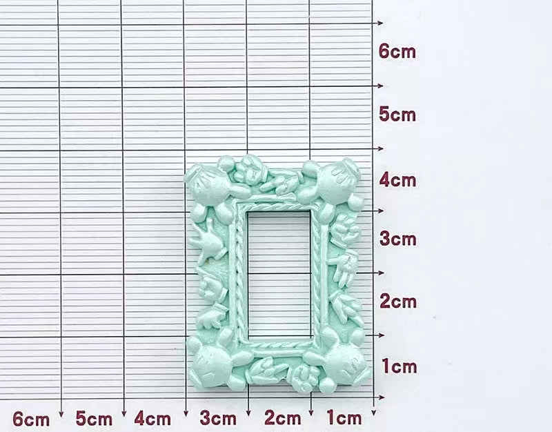 【frame charms】retro frame charm oldschool frame charms diy craft resin charms