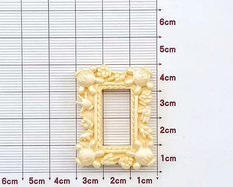 【frame charms】retro frame charm oldschool frame charms diy craft resin charms