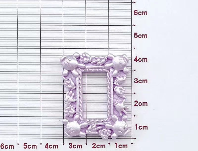 【frame charms】retro frame charm oldschool frame charms diy craft resin charms