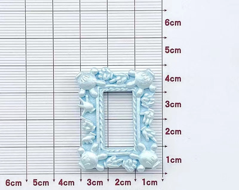 【frame charms】retro frame charm oldschool frame charms diy craft resin charms