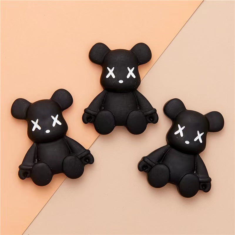 【gloomy bear charms】creative fashion resin charms gloomy bear diy craft phonecase accessories