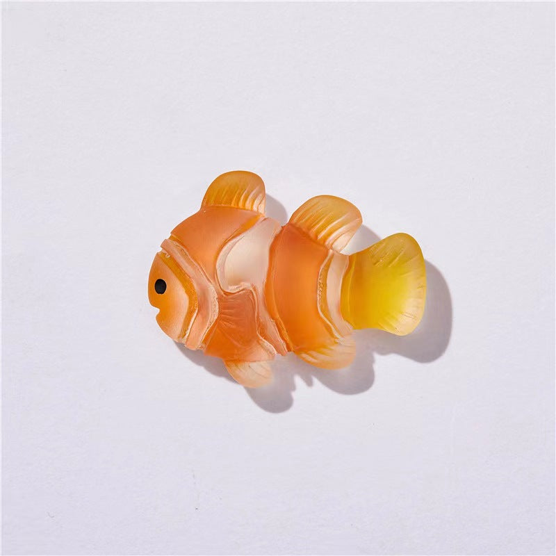 【Nemo sea charms】cute jelly design nemo charm sea charms fish resin charms diy craft