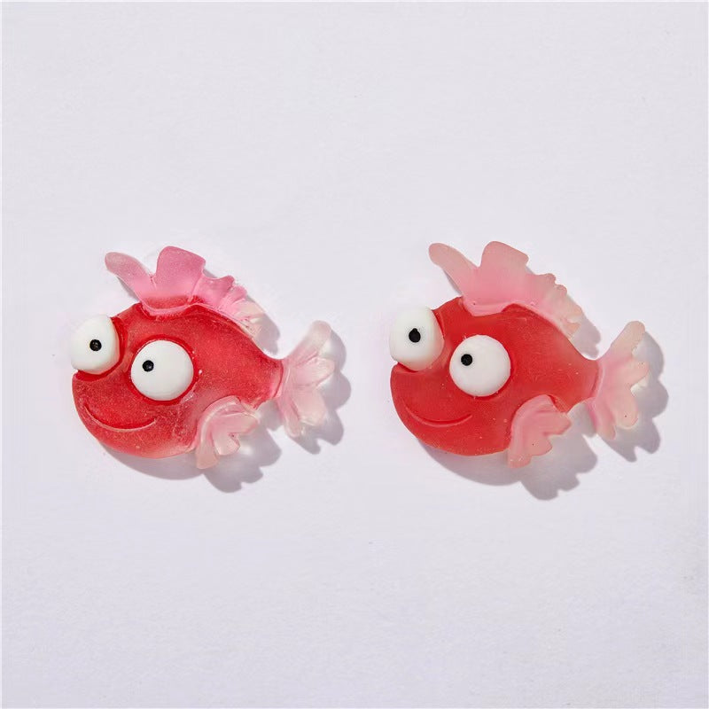 【Nemo sea charms】cute jelly design nemo charm sea charms fish resin charms diy craft