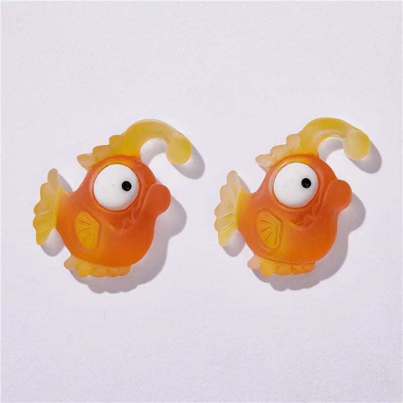 【Nemo sea charms】cute jelly design nemo charm sea charms fish resin charms diy craft