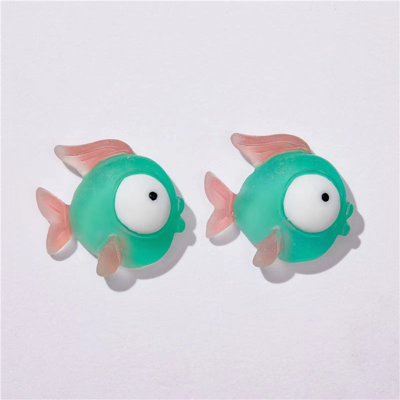 【Nemo sea charms】cute jelly design nemo charm sea charms fish resin charms diy craft