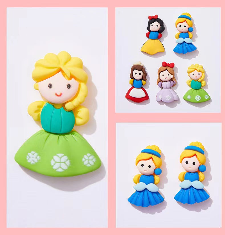 【Princess charms 】disney princess charms diy craft acessories