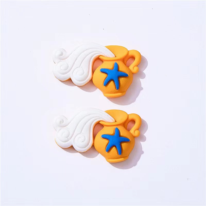 【Sea charms】adorable sea theme charms diy craft phone case creative resin charms