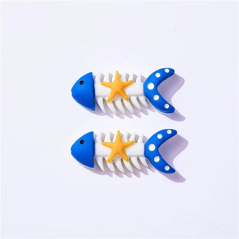 【Sea charms】adorable sea theme charms diy craft phone case creative resin charms