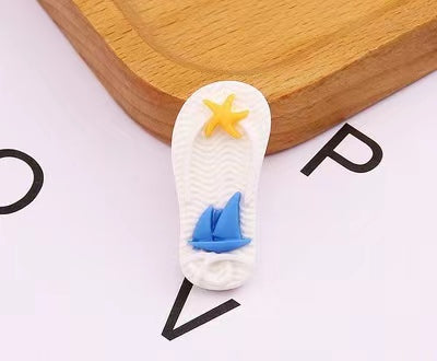 【Sea charms】adorable sea theme charms diy craft phone case creative resin charms