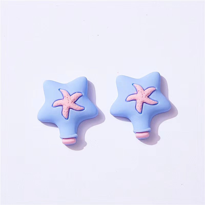 【Sea charms】adorable sea theme charms diy craft phone case creative resin charms